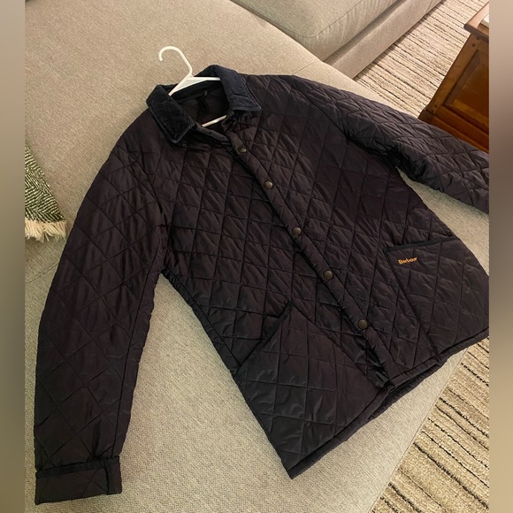 Barbour Heritage Liddesdale Quilted Jacket - Navy Blue - XL - Picture 2 of 4